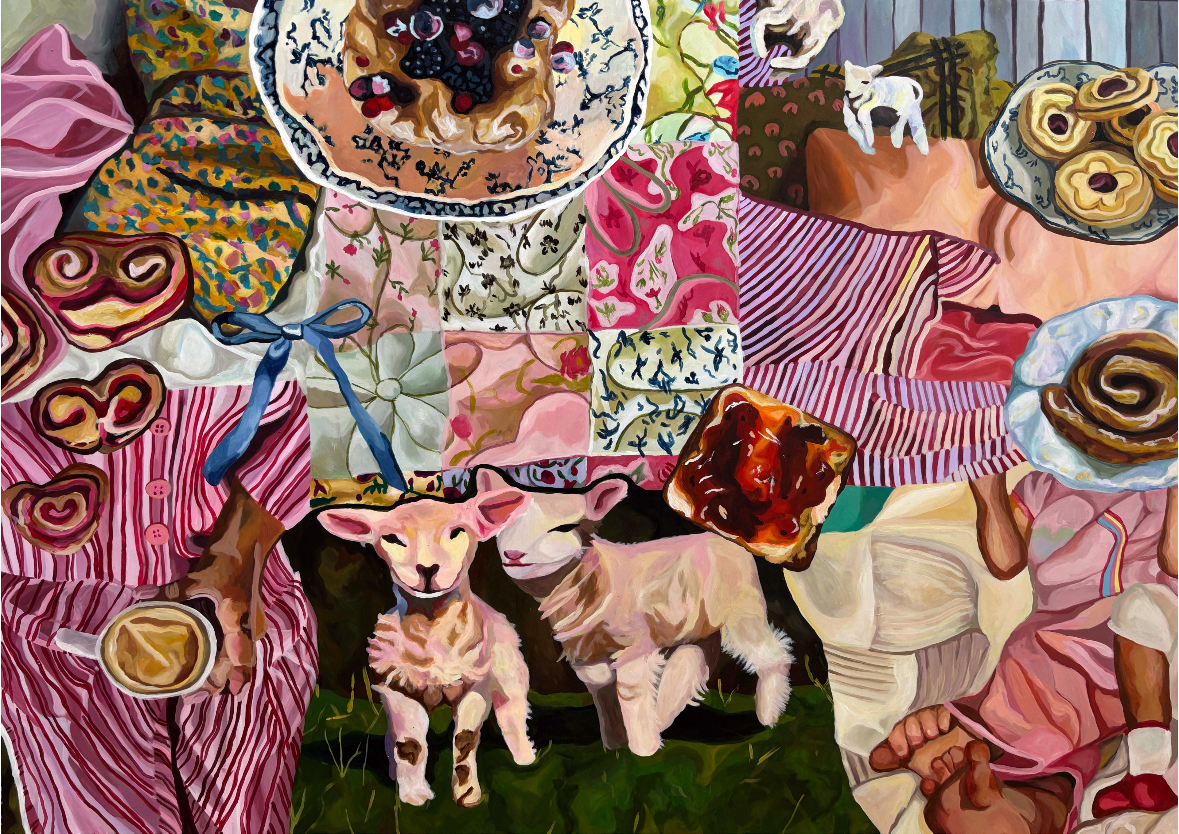 The Ceilings Were So High When We Were Five A4 Print