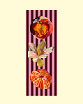 Striped Fruits Bookmark